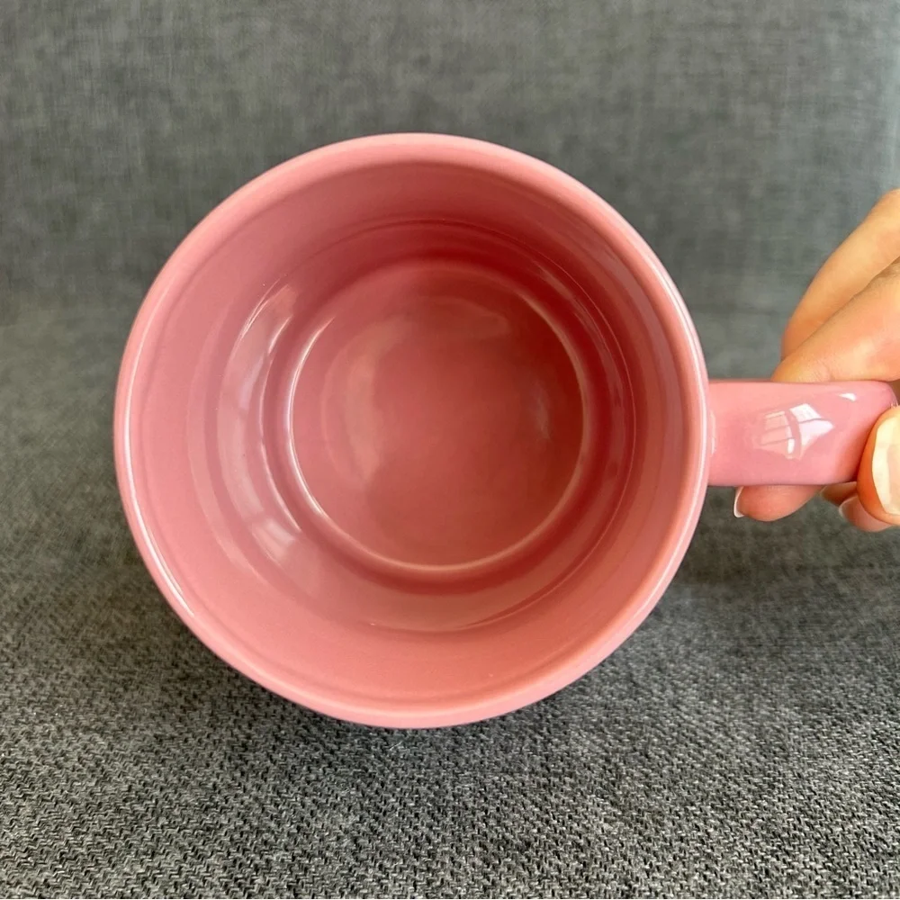 I ♥️ NY Coffee Mug, Pink, Black, Red, 12 oz